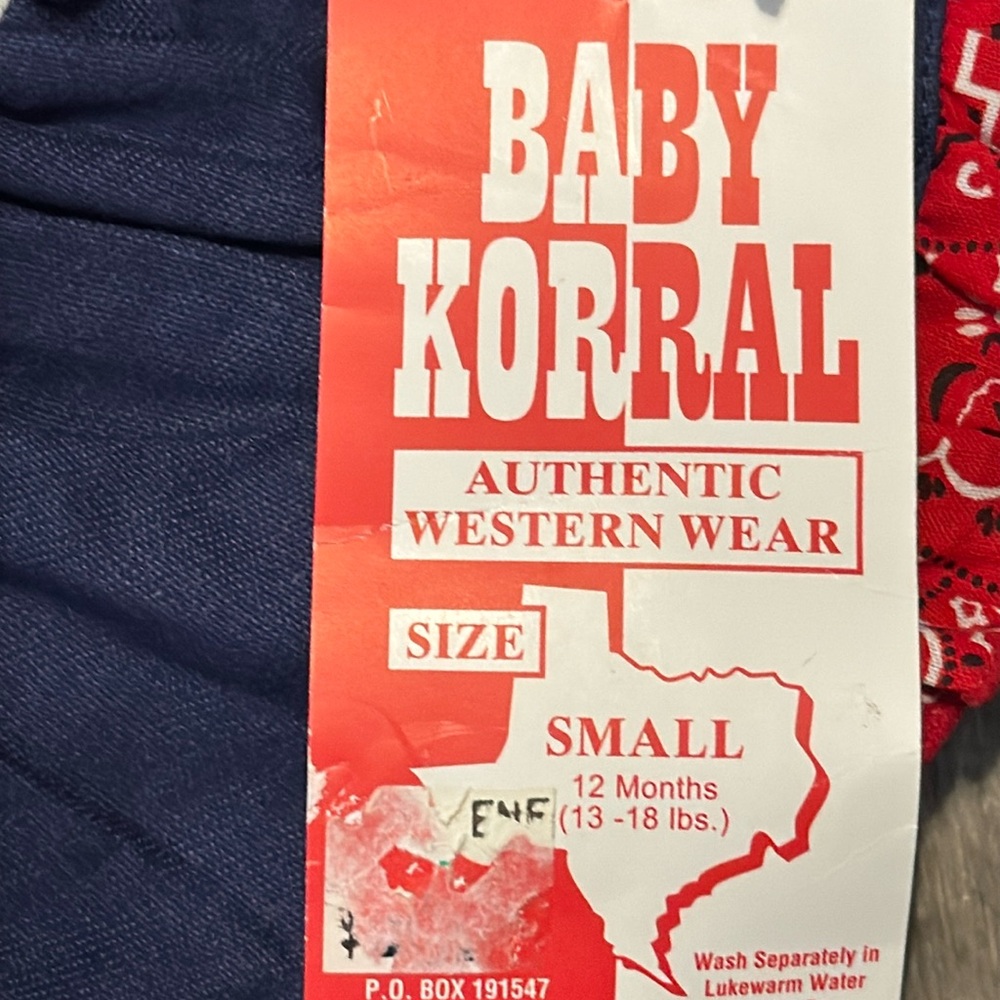 NWT Baby Korral White and Blue Unicorn Dress-size 12 months - Picture 8 of 8